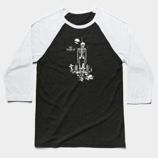 Give Up Skull Baseball T-Shirt